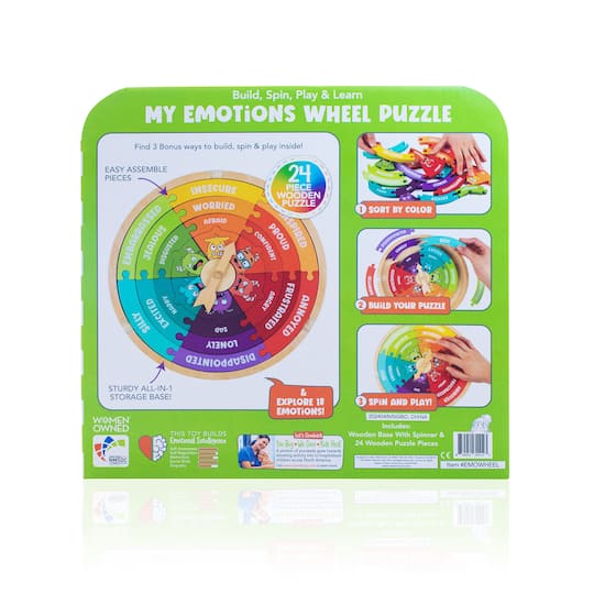 My Emotions Wheel Puzzle